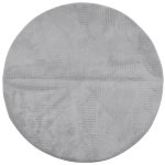 Vidaxl tapis iza poils courts style scandinave gris Ø 200 cm Vidaxl tapis iza poils courts style scandinave gris Ø 200 cm