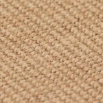 Vidaxl tapis en jute avec support en latex 160x230 cm naturel