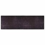 Vidaxl tapis lavable 80x300 cm anthracite