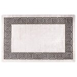 Vidaxl tapis lavable antidrapant 80x150 cm beige clair