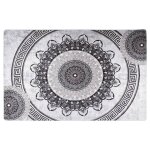 Vidaxl tapis lavable 80x150 cm multicolore