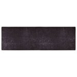 Vidaxl tapis lavable antid�rapant 80x300 cm anthracite