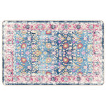 Vidaxl tapis lavable multicolore 190x300 cm