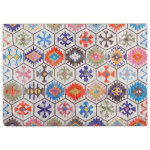 Vidaxl tapis lavable multicolore 80x150 cm