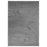 Vidaxl tapis oviedo � poils courts anthracite 160x230 cm