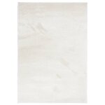 Vidaxl tapis oviedo � poils courts beige 160x230 cm