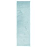 Vidaxl tapis oviedo  poils courts vert 80x250 cm