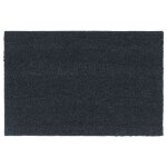 Vidaxl tapis de porte 5 pcs gris fonc 40x60 cm fibre de coco touffet