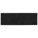 Vidaxl tapis de porte gris fonc 100x300 cm fibre de coco touffet