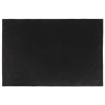 Vidaxl tapis de porte gris fonc� 60x90 cm fibre de coco touffet�