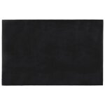 Vidaxl tapis de porte gris fonc� 65x100 cm fibre de coco touffet�