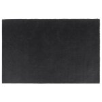 Vidaxl tapis de porte naturel 40x60 cm fibre de coco touffet