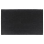 Vidaxl tapis de porte naturel 45x75 cm fibre de coco touffet