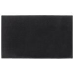Vidaxl tapis de porte naturel 90x150 cm fibre de coco touffet