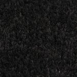 Vidaxl tapis de porte noir 40x60 cm fibre de coco touffet�