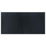 Vidaxl tapis rectangulaire gris 100x200 cm bambou Vidaxl tapis rectangulaire gris 100x200 cm bambou