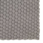 Vidaxl tapis rectangulaire gris 160x230 cm coton Vidaxl tapis rectangulaire gris 160x230 cm coton