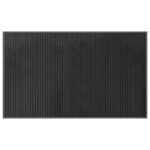 Vidaxl tapis rectangulaire gris 60x100 cm bambou Vidaxl tapis rectangulaire gris 60x100 cm bambou