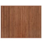 Vidaxl tapis rectangulaire marron 80x100 cm bambou Vidaxl tapis rectangulaire marron 80x100 cm bambou