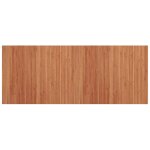 Vidaxl tapis rectangulaire marron 80x200 cm bambou Vidaxl tapis rectangulaire marron 80x200 cm bambou