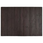 Vidaxl tapis rectangulaire marron foncé 70x100 cm bambou Vidaxl tapis rectangulaire marron foncé 70x100 cm bambou
