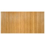 Vidaxl tapis rectangulaire naturel 100x200 cm bambou