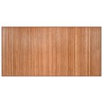 Vidaxl tapis rectangulaire naturel 100x200 cm bambou