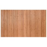 Vidaxl tapis rectangulaire naturel 60x100 cm bambou Vidaxl tapis rectangulaire naturel 60x100 cm bambou