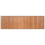 Vidaxl tapis rectangulaire naturel 60x200 cm bambou