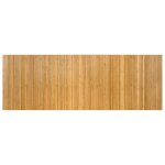 Vidaxl tapis rectangulaire naturel 70x200 cm bambou