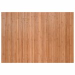 Vidaxl tapis rectangulaire naturel 70x200 cm bambou