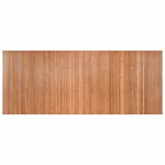 Vidaxl tapis rectangulaire naturel 80x200 cm bambou