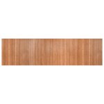 Vidaxl tapis rectangulaire naturel 80x300 cm bambou Vidaxl tapis rectangulaire naturel 80x300 cm bambou