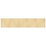 Vidaxl tapis rectangulaire naturel clair 100x1000 cm bambou Vidaxl tapis rectangulaire naturel clair 100x1000 cm bambou