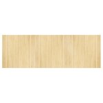 Vidaxl tapis rectangulaire naturel clair 100x300 cm bambou Vidaxl tapis rectangulaire naturel clair 100x300 cm bambou