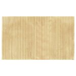 Vidaxl tapis rectangulaire naturel clair 60x100 cm bambou