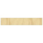 Vidaxl tapis rectangulaire naturel clair 70x400 cm bambou Vidaxl tapis rectangulaire naturel clair 70x400 cm bambou