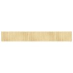 Vidaxl tapis rectangulaire naturel clair 70x500 cm bambou Vidaxl tapis rectangulaire naturel clair 70x500 cm bambou