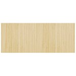 Vidaxl tapis rectangulaire naturel clair 80x200 cm bambou Vidaxl tapis rectangulaire naturel clair 80x200 cm bambou