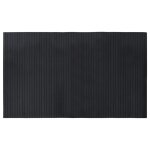 Vidaxl tapis rectangulaire noir 60x100 cm bambou Vidaxl tapis rectangulaire noir 60x100 cm bambou