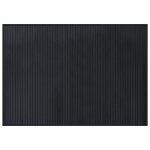 Vidaxl tapis rectangulaire noir 70x100 cm bambou Vidaxl tapis rectangulaire noir 70x100 cm bambou