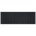 Vidaxl tapis rectangulaire noir 70x200 cm bambou Vidaxl tapis rectangulaire noir 70x200 cm bambou