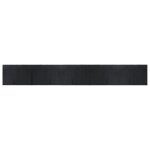 Vidaxl tapis rectangulaire noir 70x500 cm bambou Vidaxl tapis rectangulaire noir 70x500 cm bambou