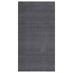 Vidaxl tapis shaggy anthracite 120x183 cm polyester
