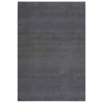 Vidaxl tapis shaggy anthracite 240x340 cm polyester