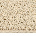 Vidaxl tapis shaggy antid�rapant cr�me 120x170 cm
