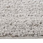Vidaxl tapis shaggy antid�rapant gris clair 120x170 cm