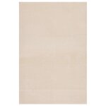 Vidaxl tapis shaggy beige 240x340 cm polyester