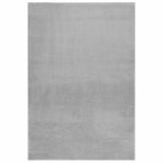 Vidaxl tapis shaggy gris 240x305 cm polyester