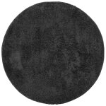 Vidaxl tapis shaggy pamplona poils longs moderne anthracite Ø 120 cm Vidaxl tapis shaggy pamplona poils longs moderne anthracite Ø 120 cm